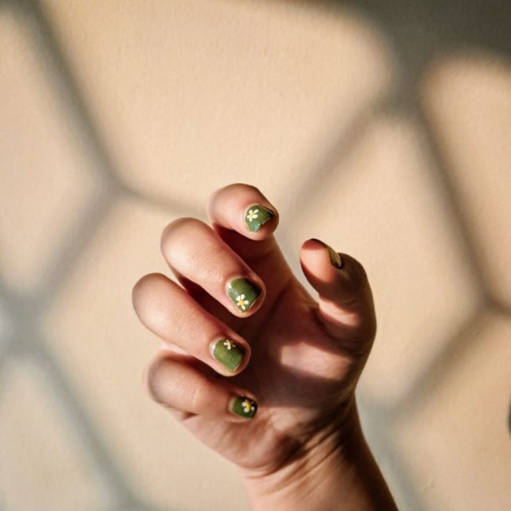 First Bloom nail art